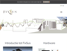 Tablet Screenshot of fixsus.be